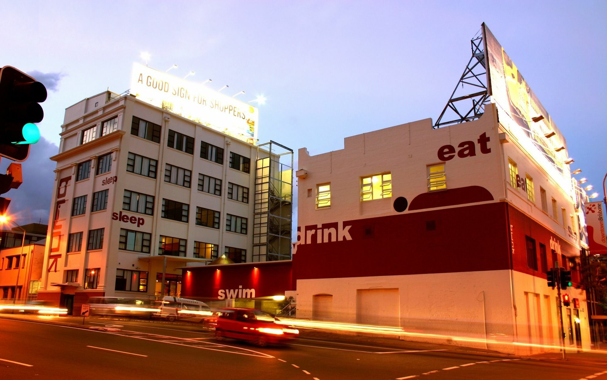 Fortitude Valley バンク ブリスベンホステル エクステリア 写真